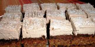 Κέικ Καρύδας με νουτέλα