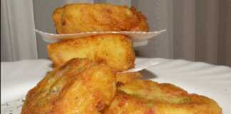 Πατατοκεφτέδες με ζαμπόν