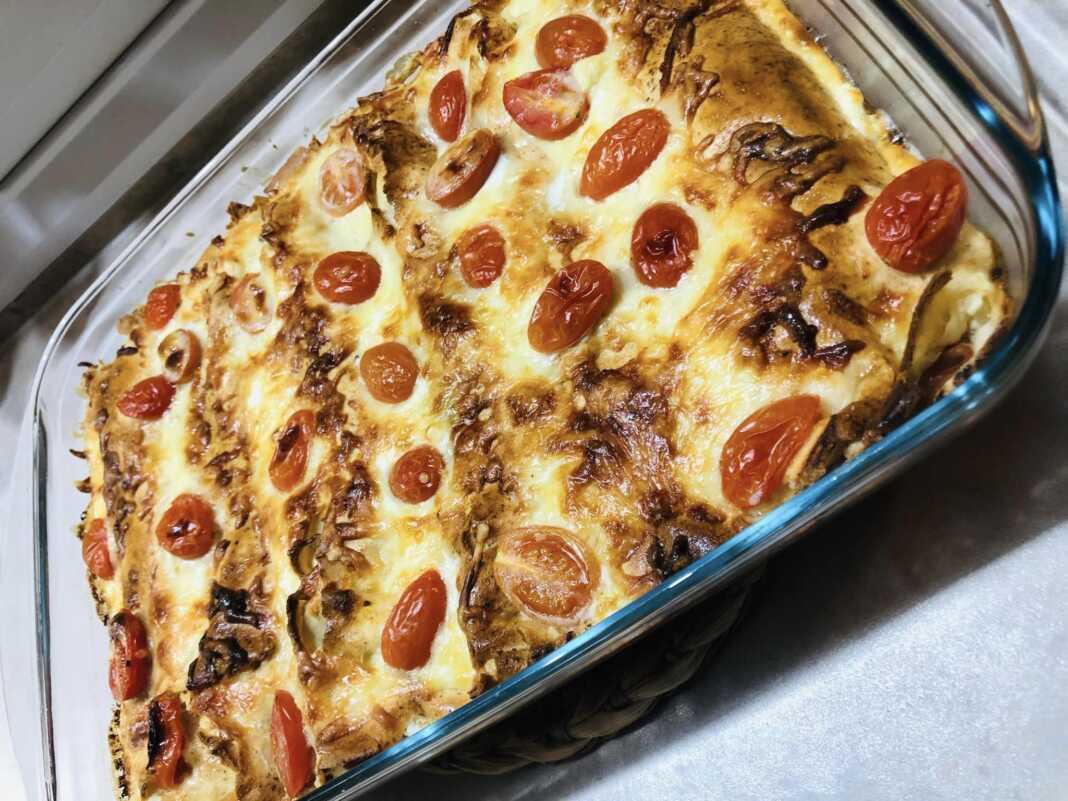 soufleAravikesPites Σουφλέ με αραβικές πίτες!!