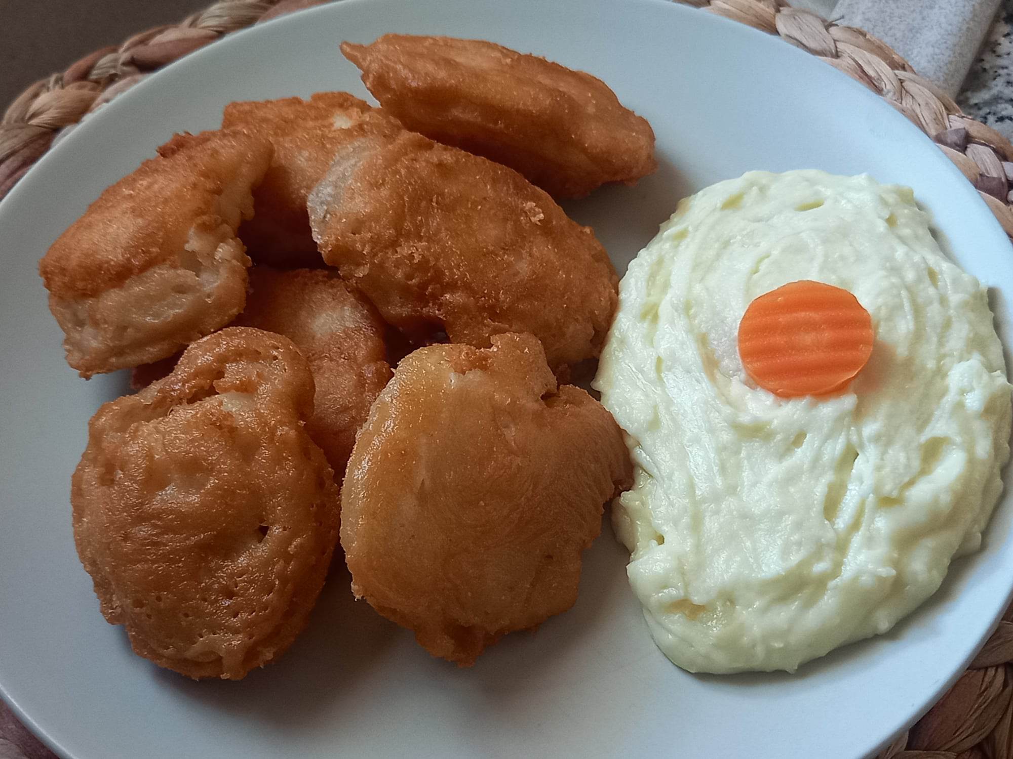 Τηγανητός μπακαλιάρος  με κουρκούτι