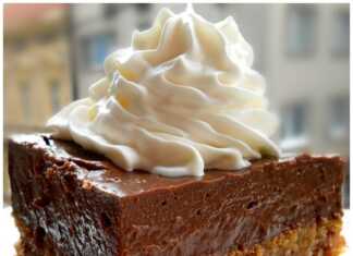 Κρέμα Σοκολάτας σε υγρή και τραγανή βάση