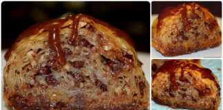 Σοκολατομπακλαβάς σε ρολό Mπακλαβάς Ρολό με σοκολάτα