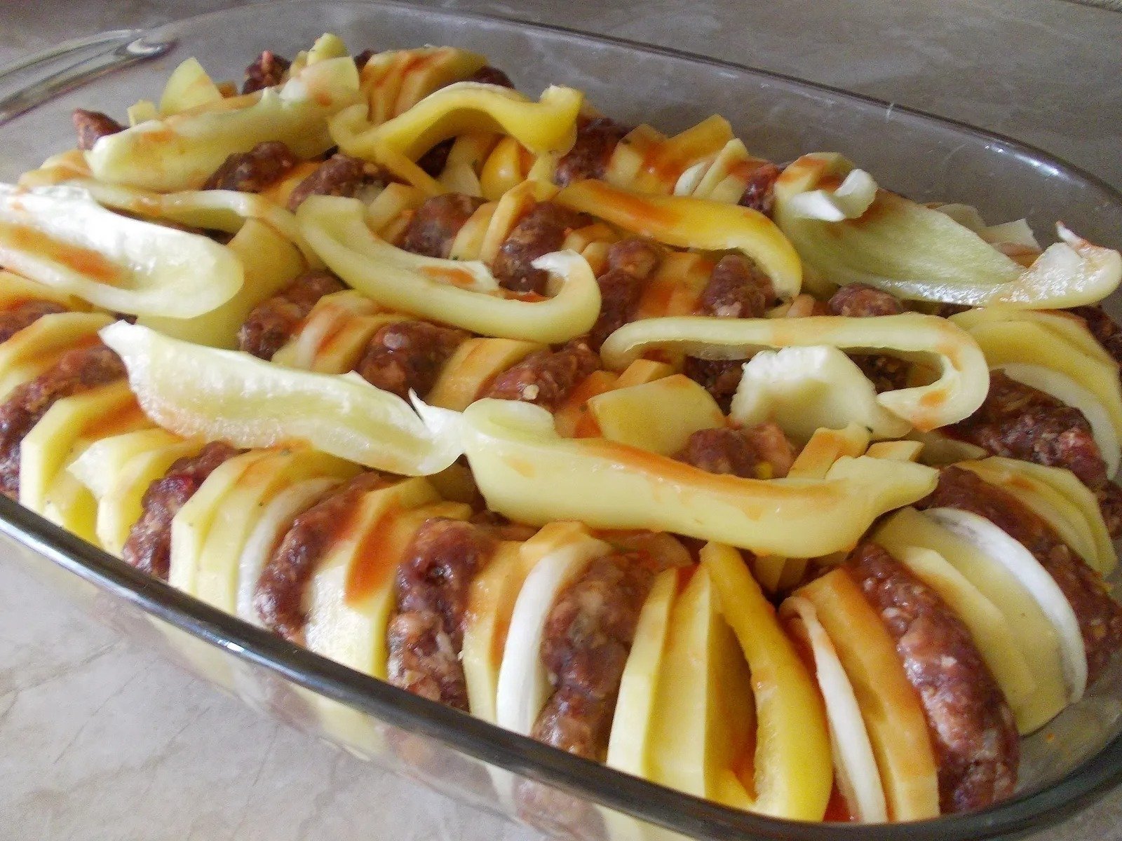 Μπιφτεκάκια με πατάτες