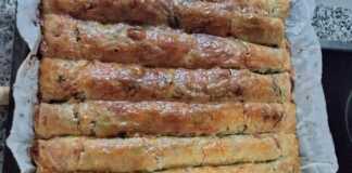 Ρολά με πράσο & τυριά