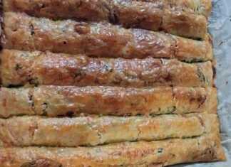 Ρολά με πράσο & τυριά