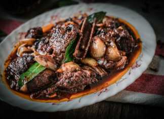 Στιφάδο μοσχάρι με κάστανο