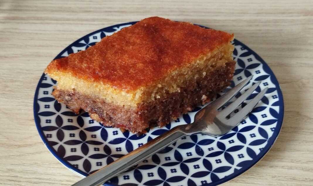 Δίχρωμο παντεσπάνι