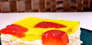 Μαμαδίστικο Γλυκό Ψυγείου Λεμονιού