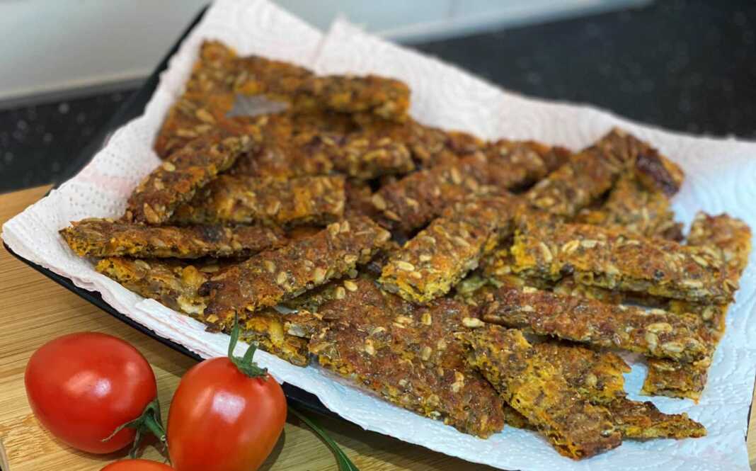 Παραλλαγή Keto κριτσίνι