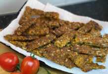 Παραλλαγή Keto κριτσίνι