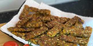 Παραλλαγή Keto κριτσίνι