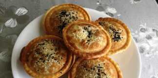 Κιμαδοπιτάκια σε ζύμη σφολιάτας