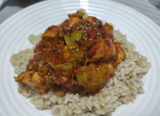 Κοτόπουλο με σάλτσα πικάντικη