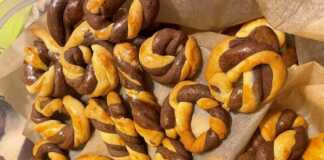 Κουλουράκια δίχρωμα