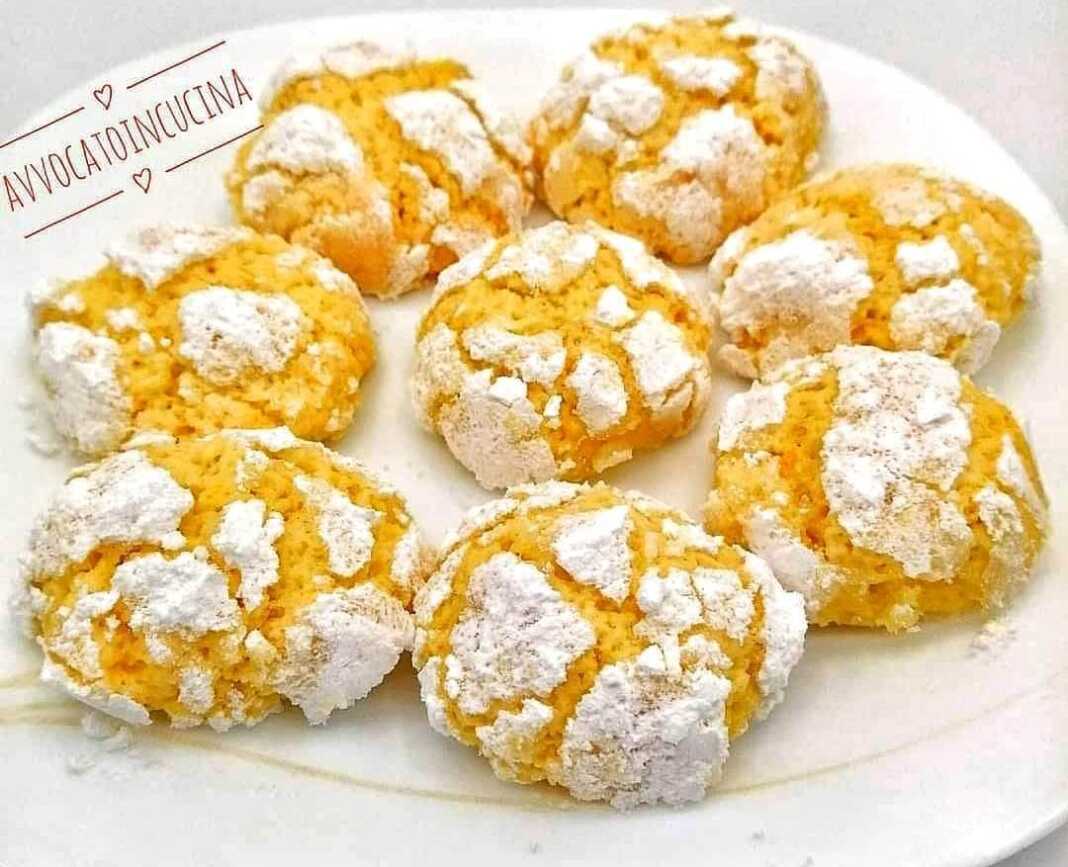 Κρακελέ μπισκοτάκια λεμονιου