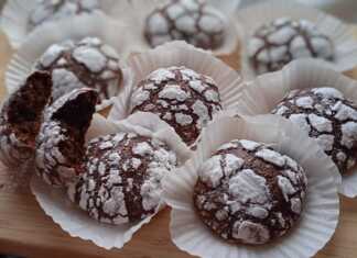 Μαρμάρινα μπισκότα σοκολάτας