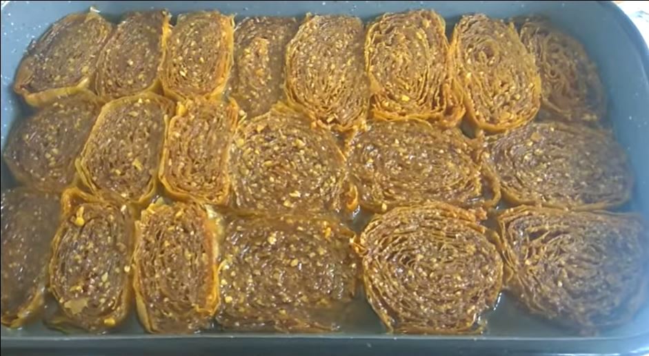 Ρολάκια μπακλαβά