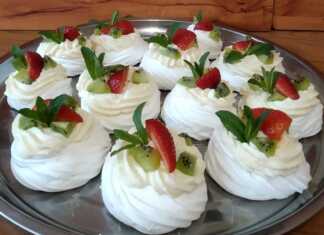 Μπεζέδες με κρέμα