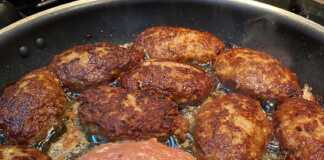 Μπιφτέκια με πατάτα