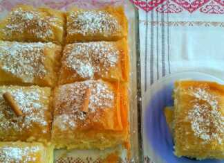 Μπουγάτσα με κρέμα χωρίς αυγά