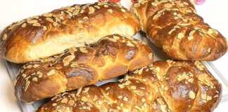 Αφράτα τσουρέκια χωρίς μίξερ και με ελάχιστο ζύμωμα