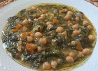 ρεβύθια με σπανάκι