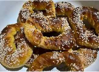 Σπιτικά κουλούρια με σουσάμι