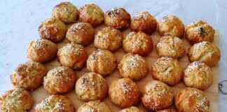 Mικρά τυροπιτάκια χωρίς φύλλο…το απόλυτο σνακ Mικρά τυροπιτάκια χωρίς φύλλο