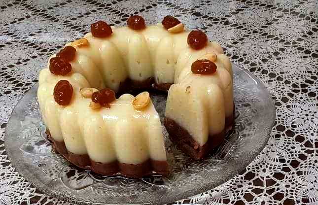 xalvasDixromi δίχρωμος χαλβάς σιμιγδαλιού