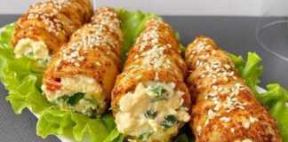 Χωνάκια με κοτόπουλο