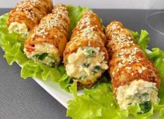 Χωνάκια με κοτόπουλο