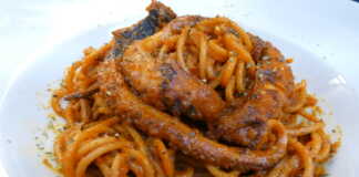 Μακαρονάδα με χταπόδι