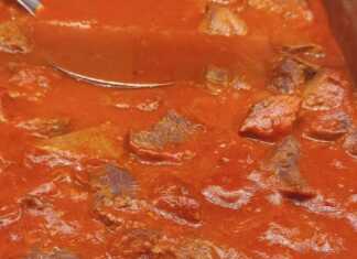 Μοσχαράκι κοκκινιστό το φούρνο