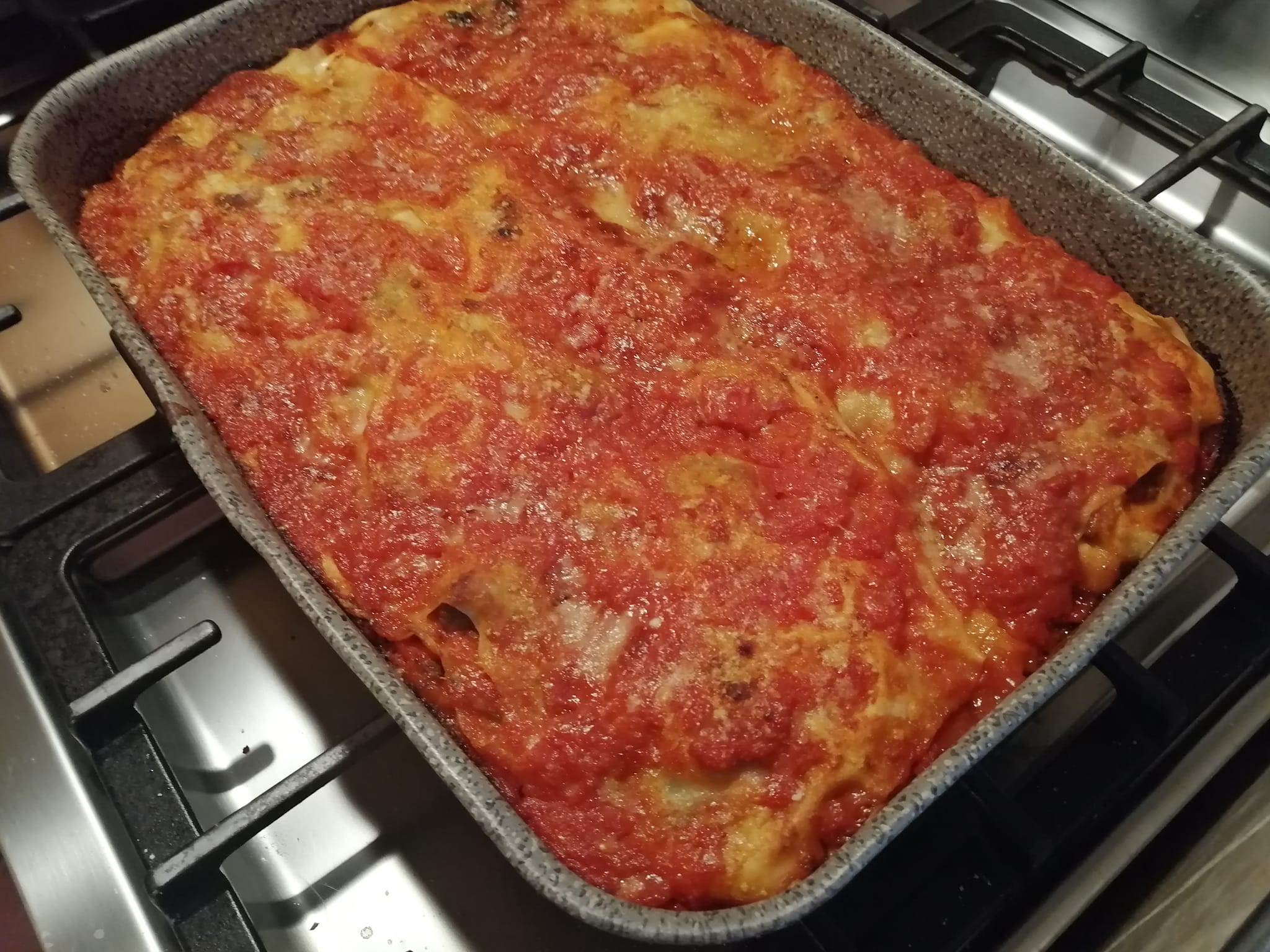 Λαζανια με κεφτεδάκια