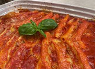 Κανελόνια με κιμά και ανθότυρο