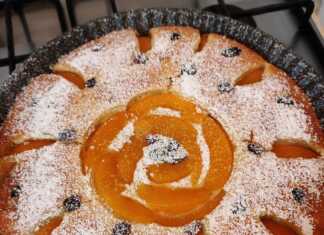 Σιροπιαστό κέικ ροδάκινου