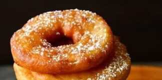 Τηγανητά δαχτυλίδια μήλου