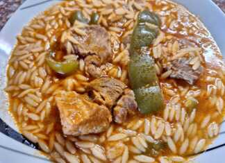 Γιουβέτσι με πιπεριές