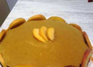 Κέικ Ροδάκινο χωρίς ψησιμο