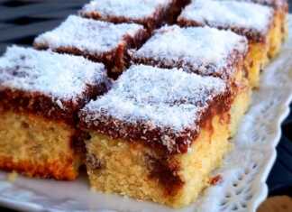 Κέικ με σοκολάτα και καρύδα