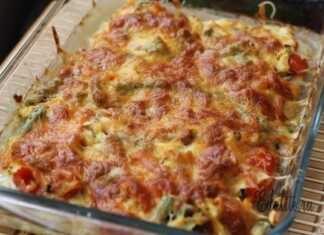 Φιλέτο κοτόπουλου με λαχανικά στο φούρνο