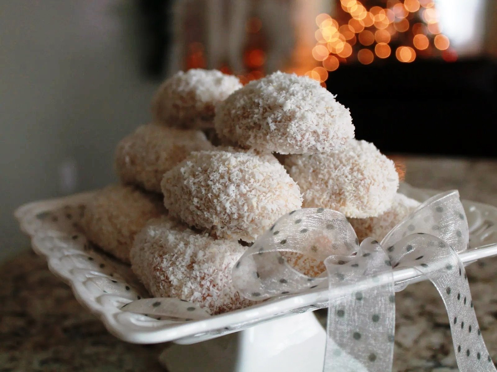 Κουλουράκια χιονούλες 