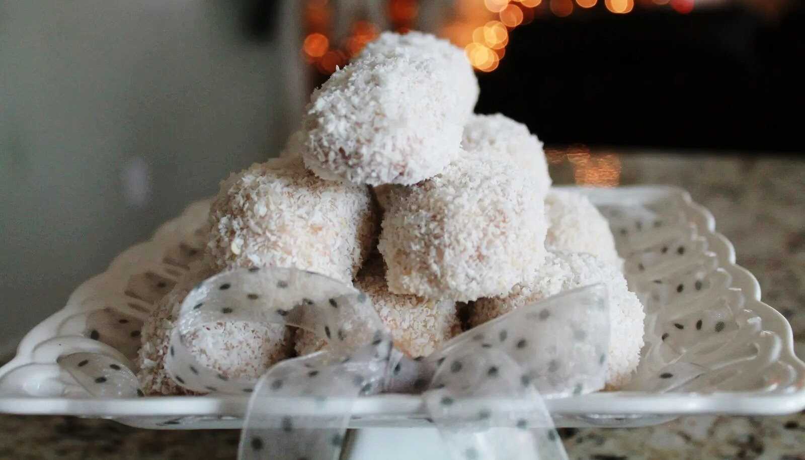 Κουλουράκια χιονούλες 