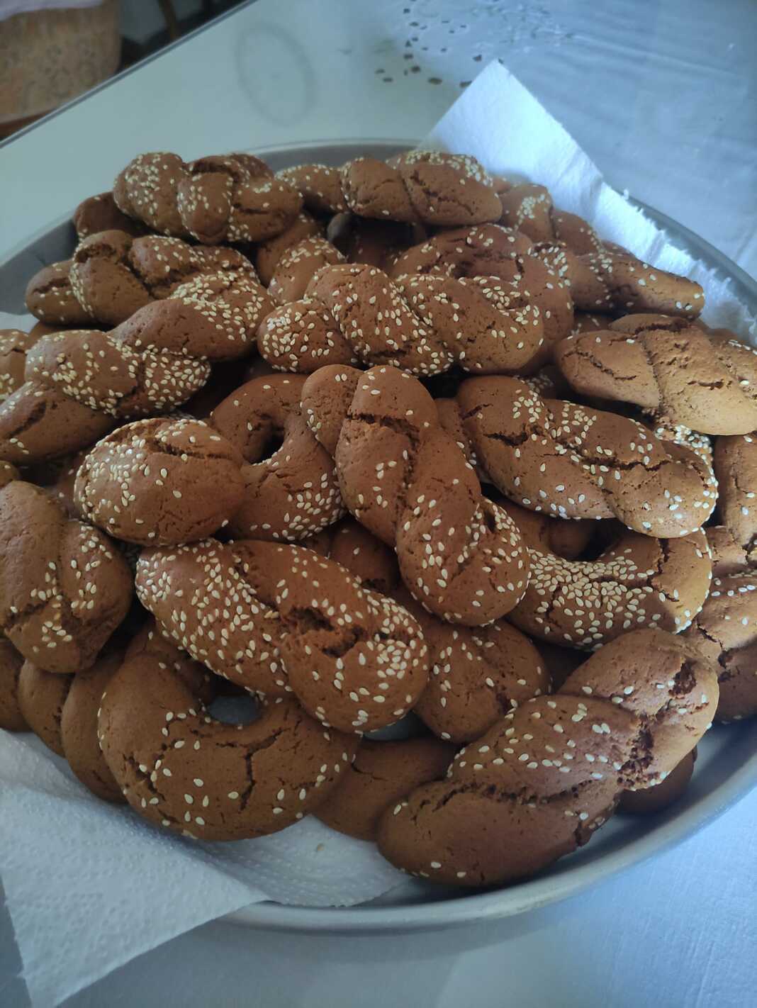 Μουστοκούλουρα με πετιμέζι