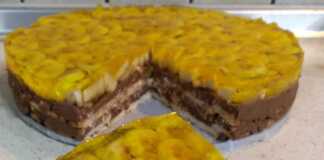 Μπισκοτογλυκό με μπανάνα σοκολάτα!!!