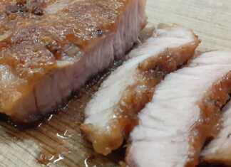 Χοιρινός λαιμός στο τηγάνι με καραμελωμένα κρεμμύδια!