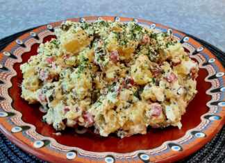 Πατατοσαλάτα με μπέικον