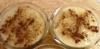 Ρυζόγαλο με άνθος αραβοσίτου