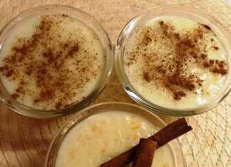 Ρυζόγαλο με άνθος αραβοσίτου