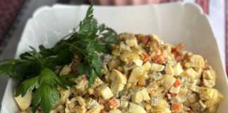 ✍️ Σαλάτα με μανιτάρια και κοτόπουλο…Σας συμβουλεύω να την φτιάξετε